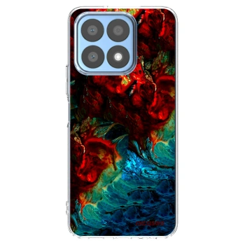 Picasee átlátszó szilikon tok az alábbi mobiltelefonokra Honor X8a - Universe