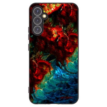 Picasee fekete szilikon tok az alábbi mobiltelefonokra Samsung Galaxy A34 5G A346B - Universe