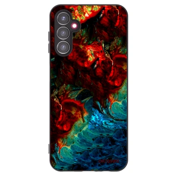 Picasee fekete szilikon tok az alábbi mobiltelefonokra Samsung Galaxy A14 5G A146P - Universe