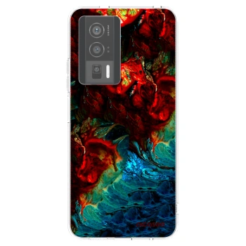 Picasee átlátszó szilikon tok az alábbi mobiltelefonokra Xiaomi Poco F5 Pro 5G - Universe