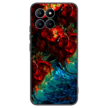 Picasee fekete szilikon tok az alábbi mobiltelefonokra Honor 70 Lite - Universe