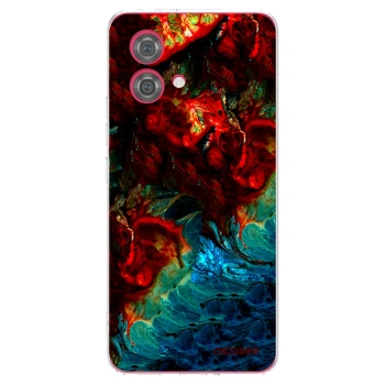 Picasee átlátszó szilikon tok az alábbi mobiltelefonokra Motorola Moto G84 5G - Universe
