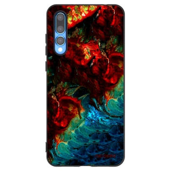 Picasee fekete szilikon tok az alábbi mobiltelefonokra Huawei P20 Pro - Universe