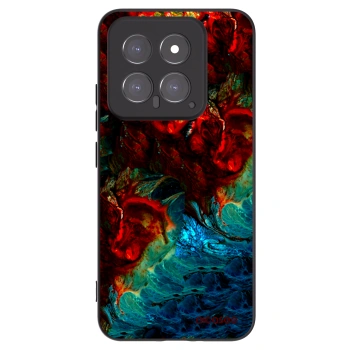 Picasee fekete szilikon tok az alábbi mobiltelefonokra Xiaomi 14 - Universe