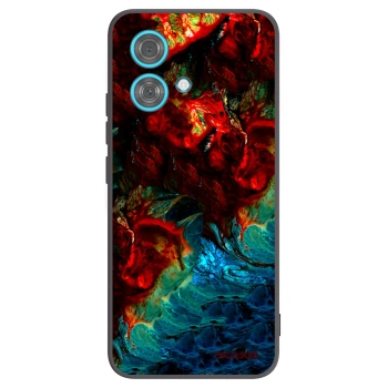 Picasee fekete szilikon tok az alábbi mobiltelefonokra Motorola Edge 40 Neo - Universe