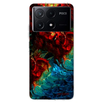 Picasee átlátszó szilikon tok az alábbi mobiltelefonokra Xiaomi Poco X6 Pro - Universe