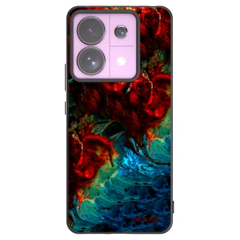 Picasee fekete szilikon tok az alábbi mobiltelefonokra Xiaomi Redmi Note 13 Pro 5G - Universe