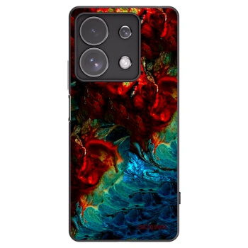 Picasee fekete szilikon tok az alábbi mobiltelefonokra Xiaomi Redmi Note 13 Pro 4G - Universe