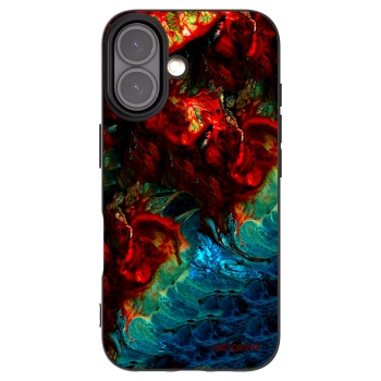 Picasee fekete szilikon tok az alábbi mobiltelefonokra Apple iPhone 16 - Universe