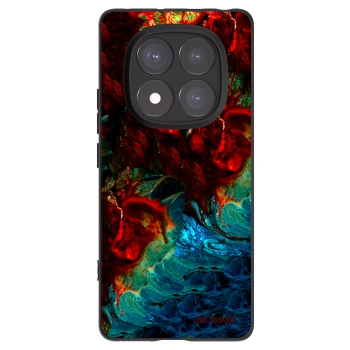 Picasee fekete szilikon tok az alábbi mobiltelefonokra Xiaomi Redmi Note 14 Pro+ 5G - Universe