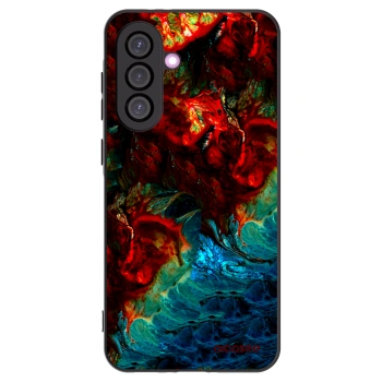 Picasee fekete szilikon tok az alábbi mobiltelefonokra Samsung Galaxy A36 5G - Universe