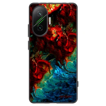 Picasee fekete szilikon tok az alábbi mobiltelefonokra Xiaomi Poco F7 5G - Universe