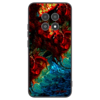 Picasee fekete szilikon tok az alábbi mobiltelefonokra Realme 12X - Universe