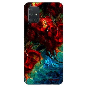 Szilikon tok erre a típusra Samsung Galaxy A71 A715F - Universe