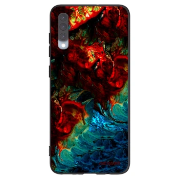 Picasee fekete szilikon tok az alábbi mobiltelefonokra Samsung Galaxy A70 A705F - Universe