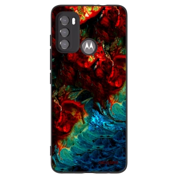 Picasee fekete szilikon tok az alábbi mobiltelefonokra Motorola Edge 60 5G - Universe