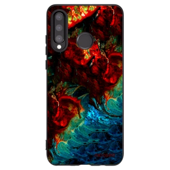 Picasee fekete szilikon tok az alábbi mobiltelefonokra Huawei P30 Lite - Universe