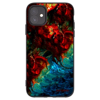 Picasee fekete szilikon tok az alábbi mobiltelefonokra Apple iPhone 11 - Universe