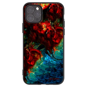 Picasee fekete szilikon tok az alábbi mobiltelefonokra Apple iPhone 11 Pro - Universe