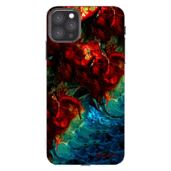 Picasee átlátszó szilikon tok az alábbi mobiltelefonokra Apple iPhone 11 Pro Max - Universe
