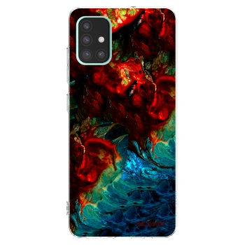 Picasee átlátszó szilikon tok az alábbi mobiltelefonokra Samsung Galaxy A51 A515F - Universe