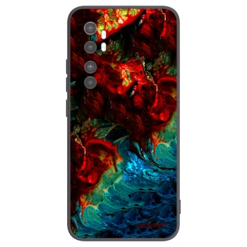 Picasee fekete szilikon tok az alábbi mobiltelefonokra Xiaomi Mi Note 10 Lite - Universe