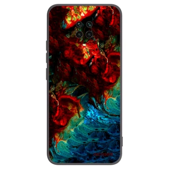 Picasee fekete szilikon tok az alábbi mobiltelefonokra Xiaomi Redmi Note 9S - Universe