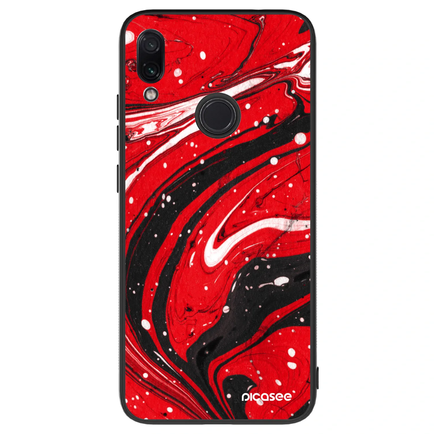 Picasee ULTIMATE CASE Xiaomi Redmi Note 7 - készülékre - Red black