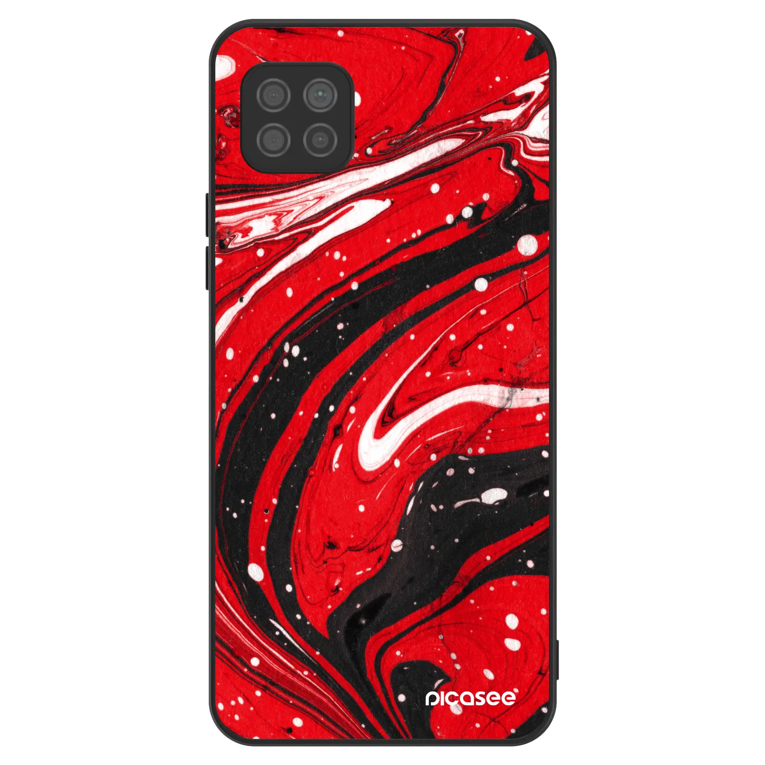 Picasee ULTIMATE CASE Huawei P40 Lite - készülékre - Red black