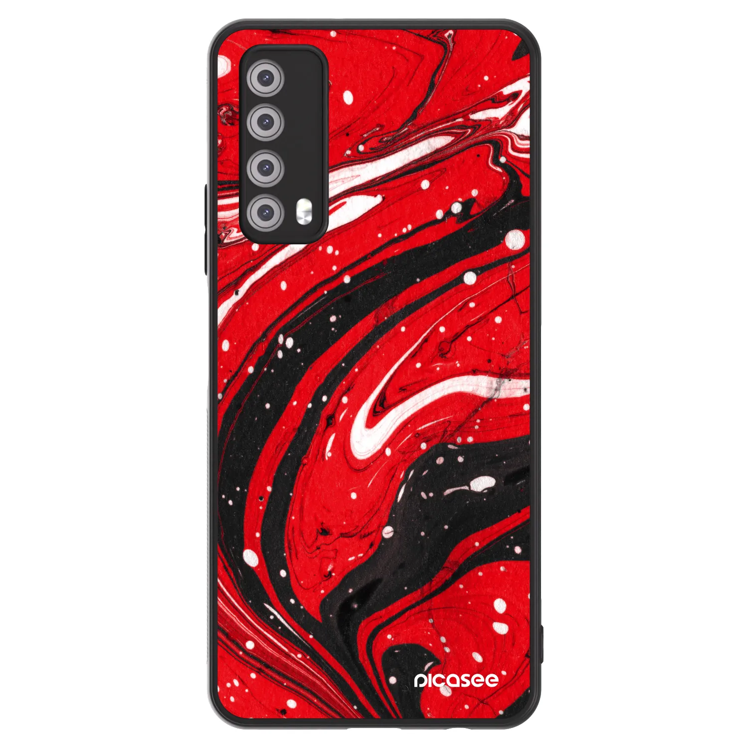 Picasee ULTIMATE CASE Huawei P Smart 2021 - készülékre - Red black