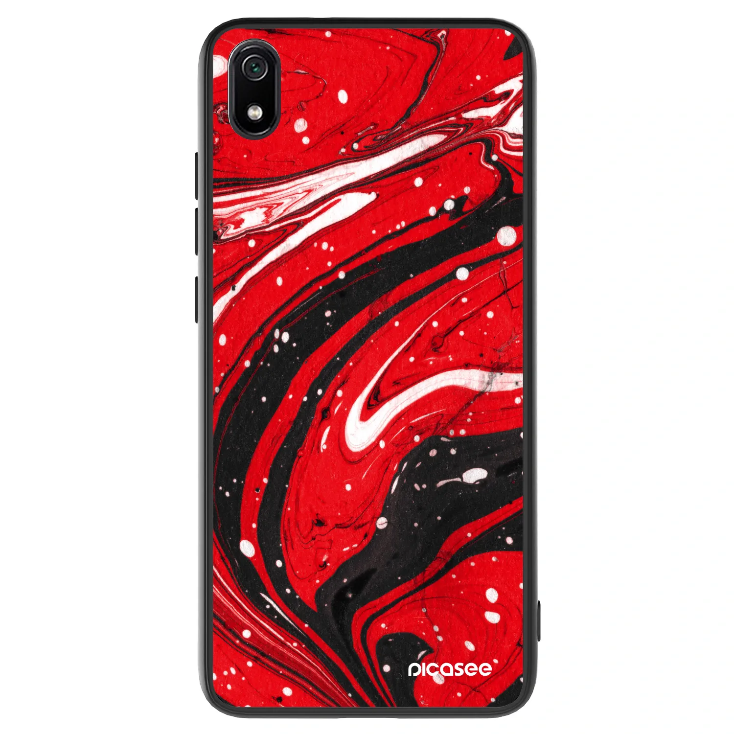 Picasee ULTIMATE CASE Xiaomi Redmi 7A - készülékre - Red black