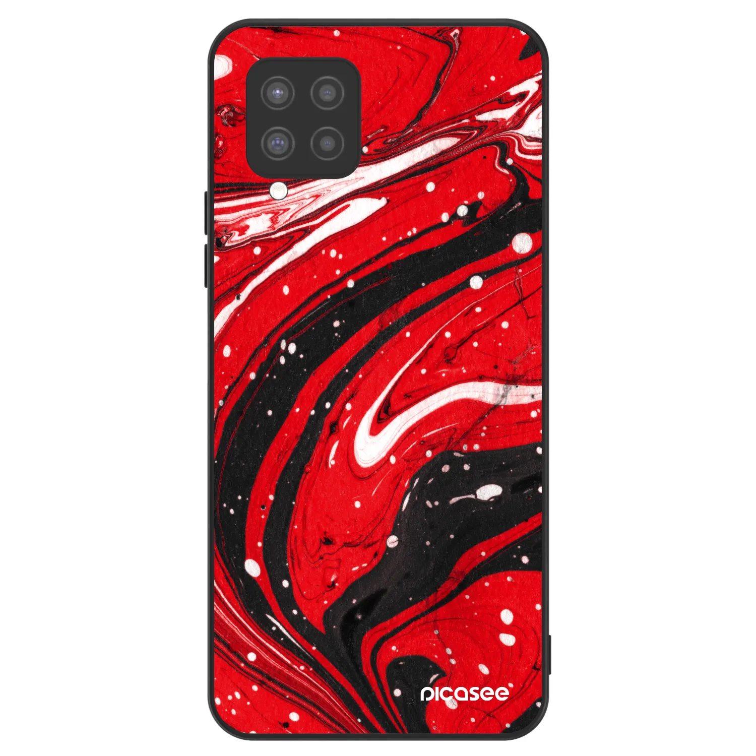 Picasee ULTIMATE CASE Samsung Galaxy A42 A426B - készülékre - Red black