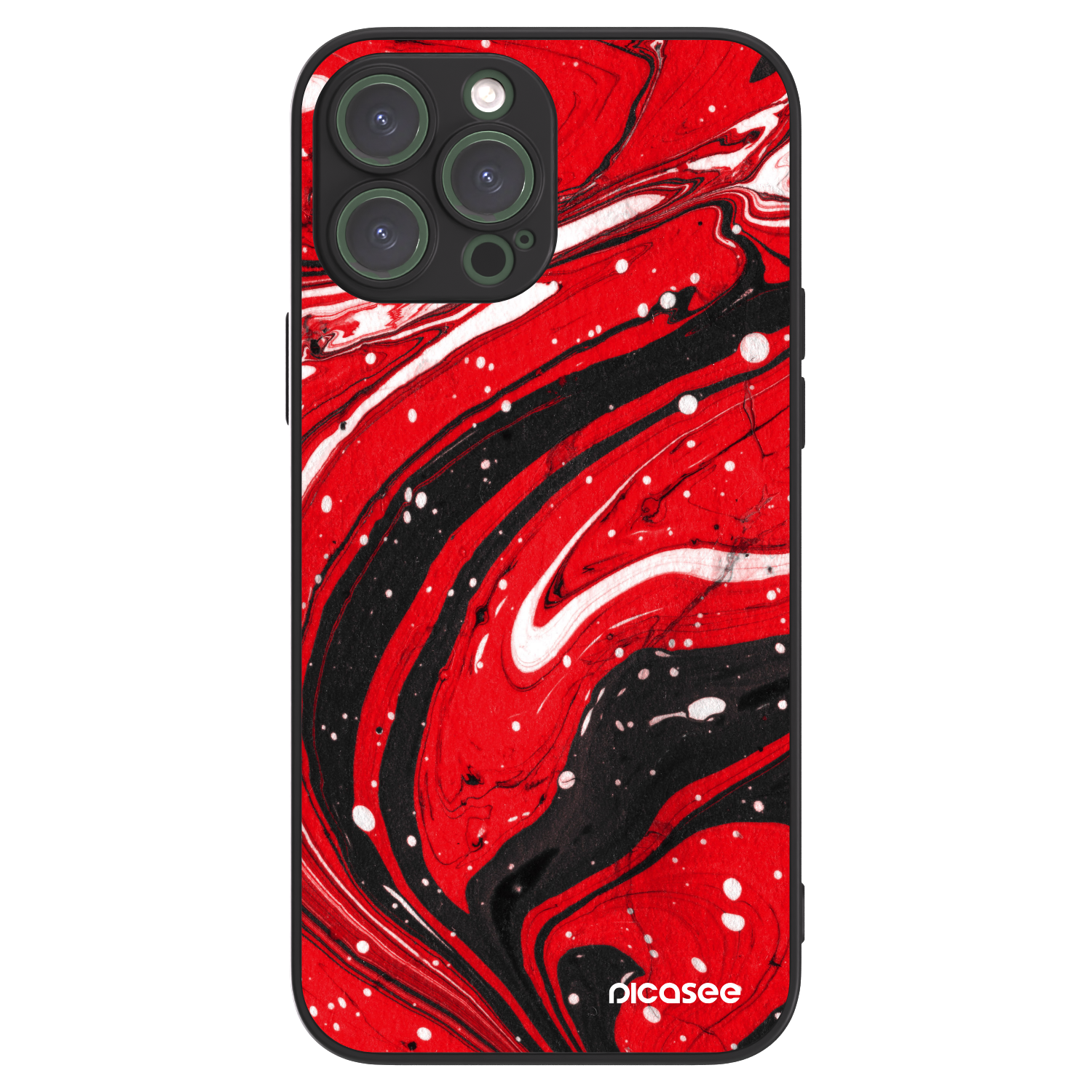 Picasee ULTIMATE CASE Apple iPhone 13 Pro Max - készülékre - Red black