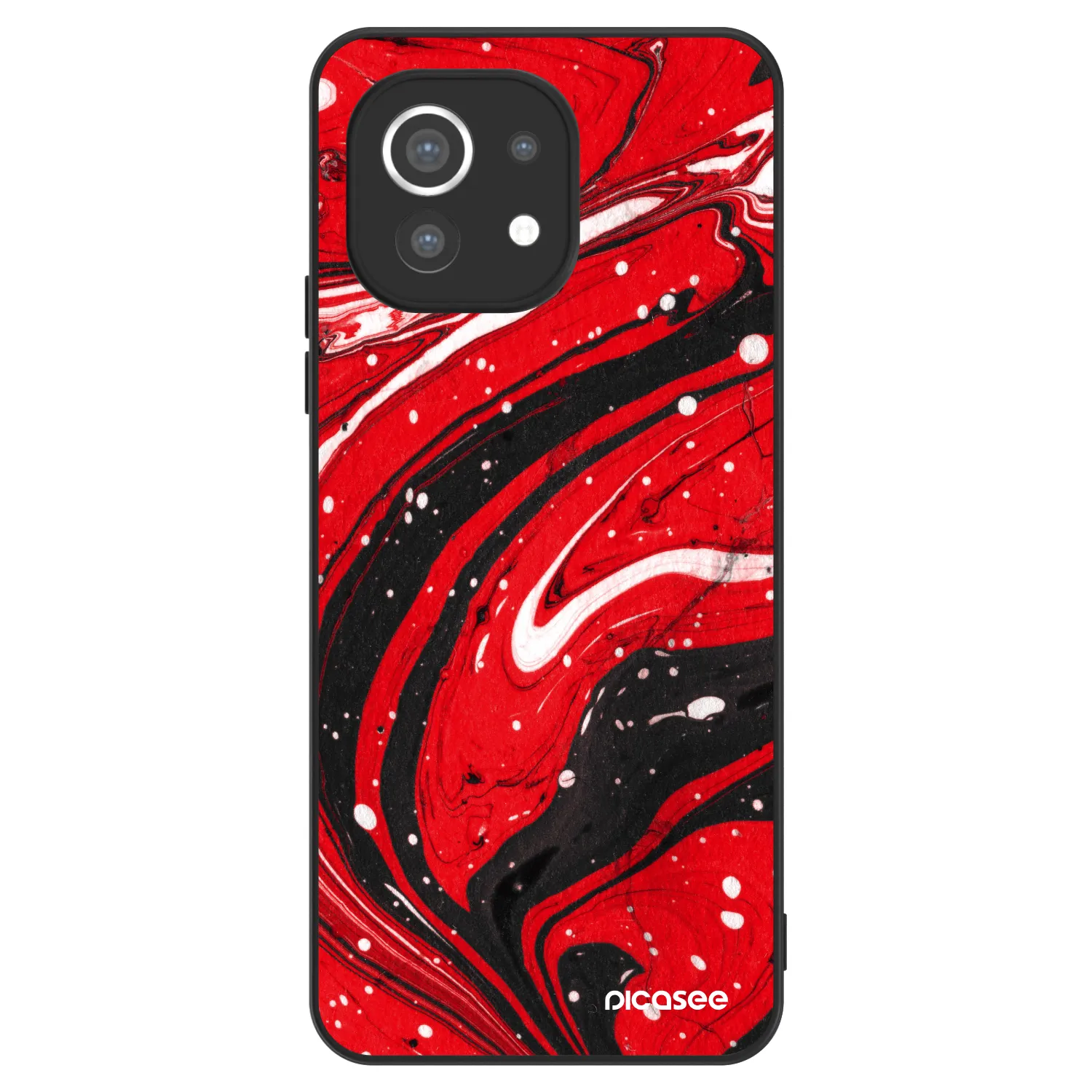 Picasee ULTIMATE CASE Xiaomi Mi 11 - készülékre - Red black