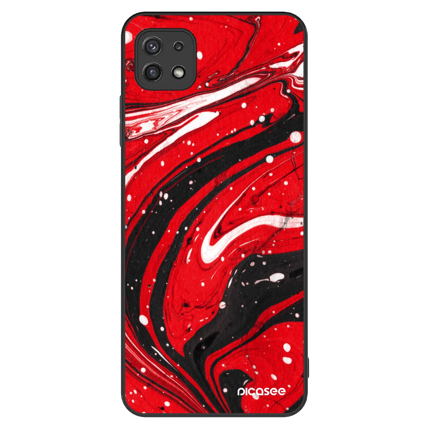 Picasee ULTIMATE CASE Samsung Galaxy A22 A226B 5G - készülékre - Red black