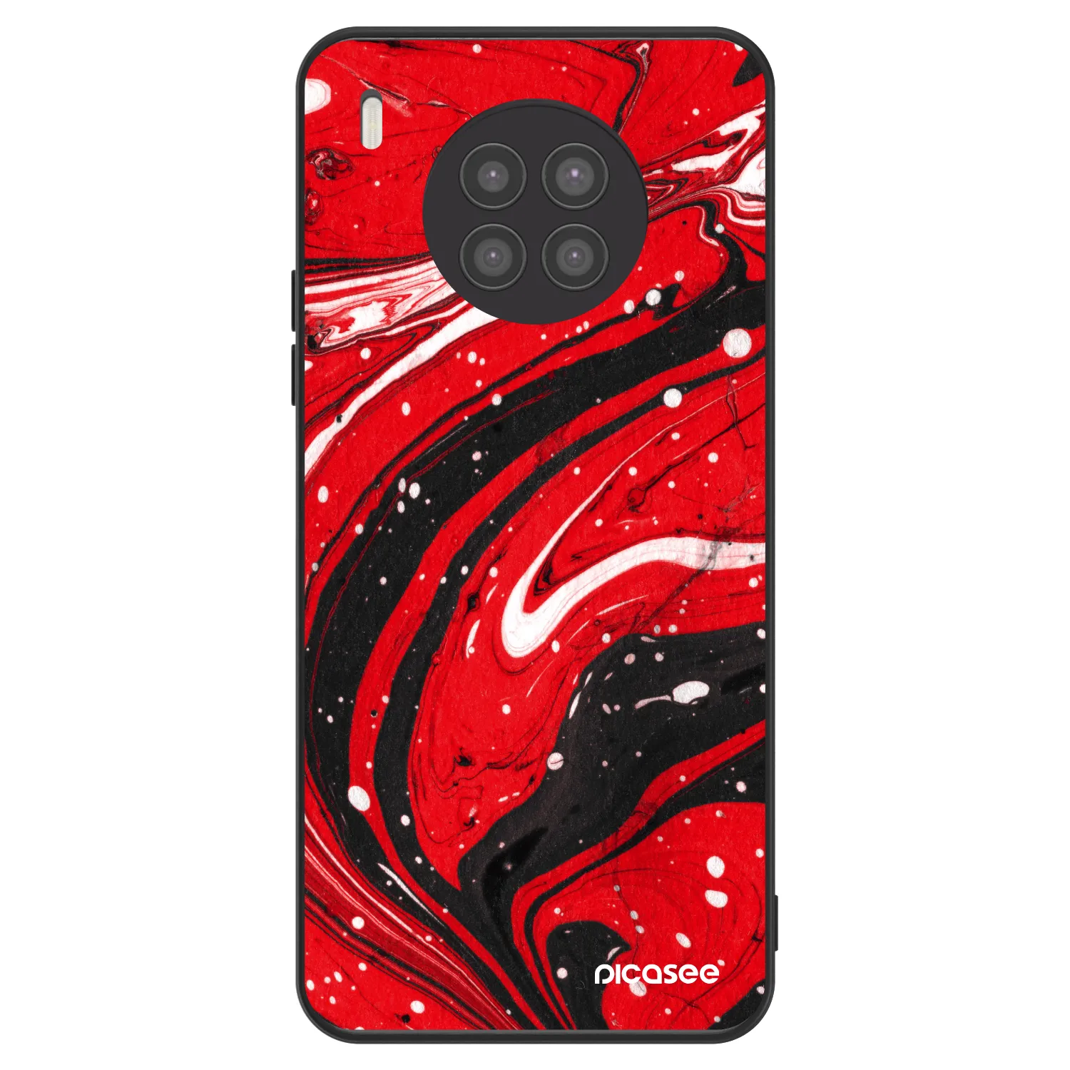 Picasee ULTIMATE CASE Huawei Nova 8i - készülékre - Red black