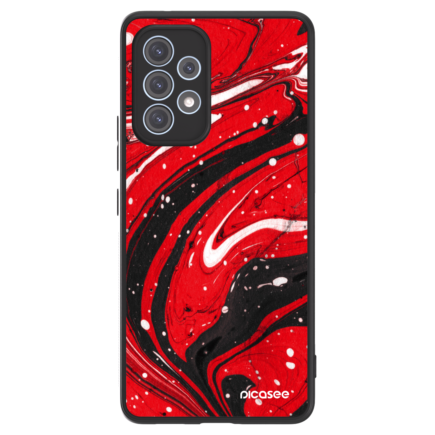 Picasee ULTIMATE CASE Samsung Galaxy A53 5G A536 - készülékre - Red black