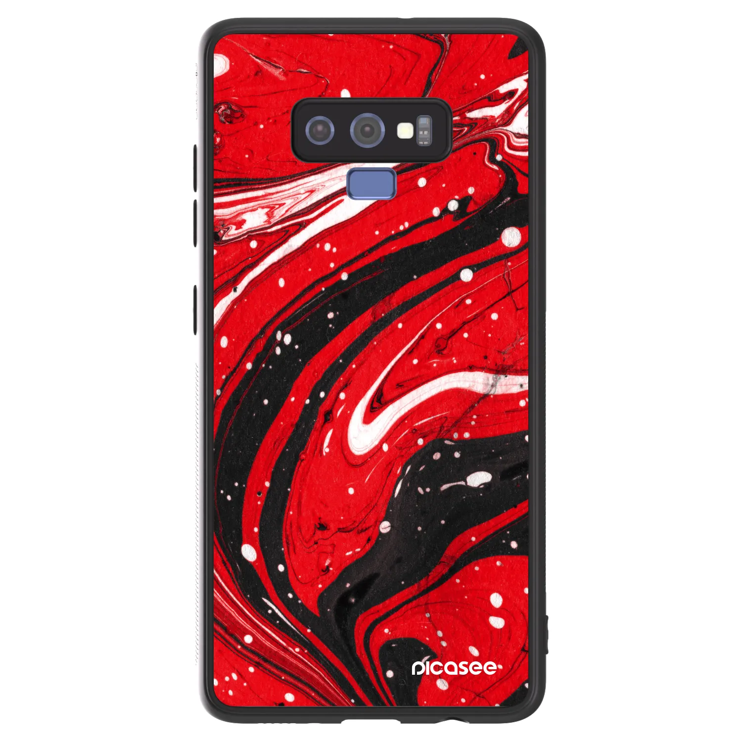 Picasee ULTIMATE CASE Samsung Galaxy Note 9 N960F - készülékre - Red black
