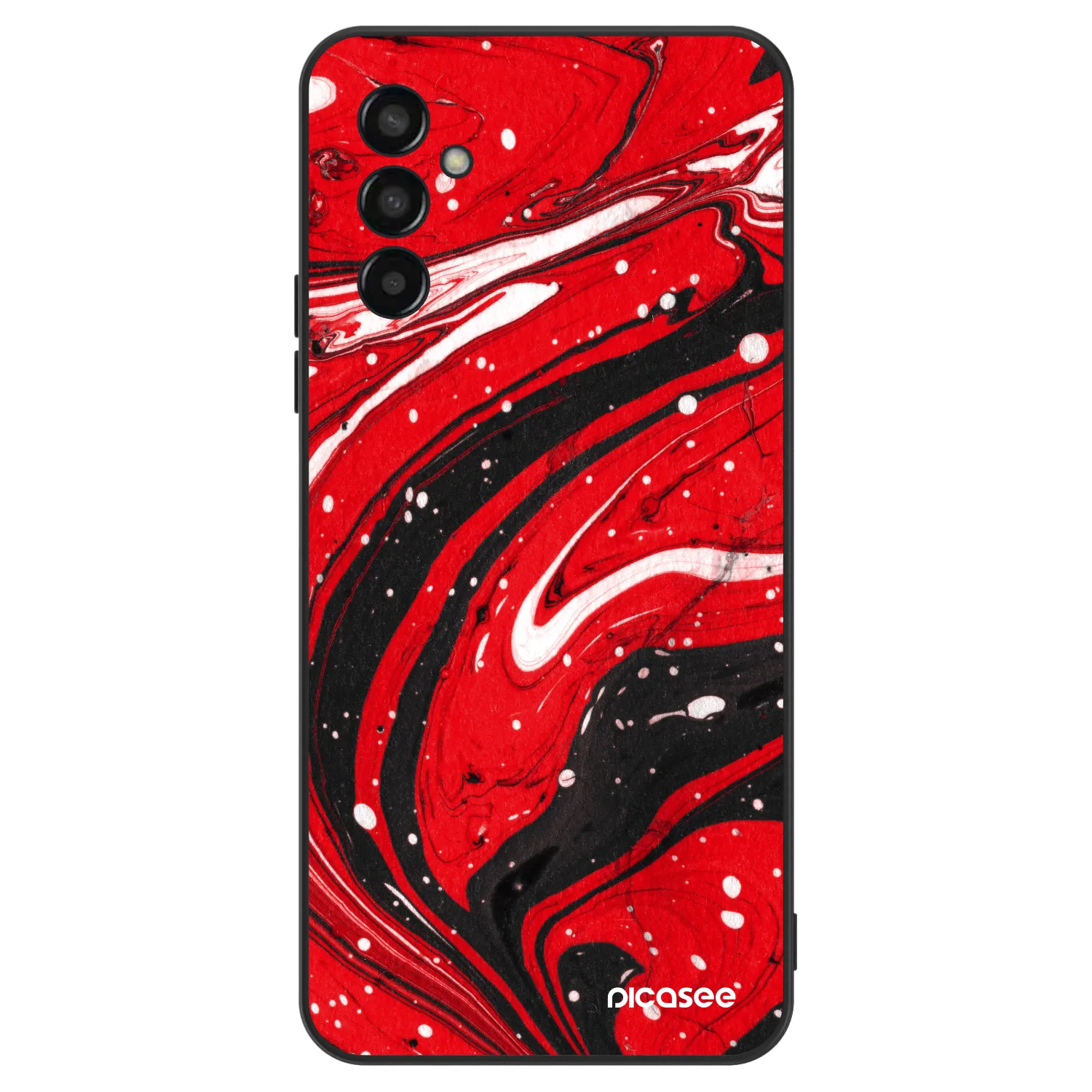 Picasee ULTIMATE CASE Samsung Galaxy M13 M135F - készülékre - Red black