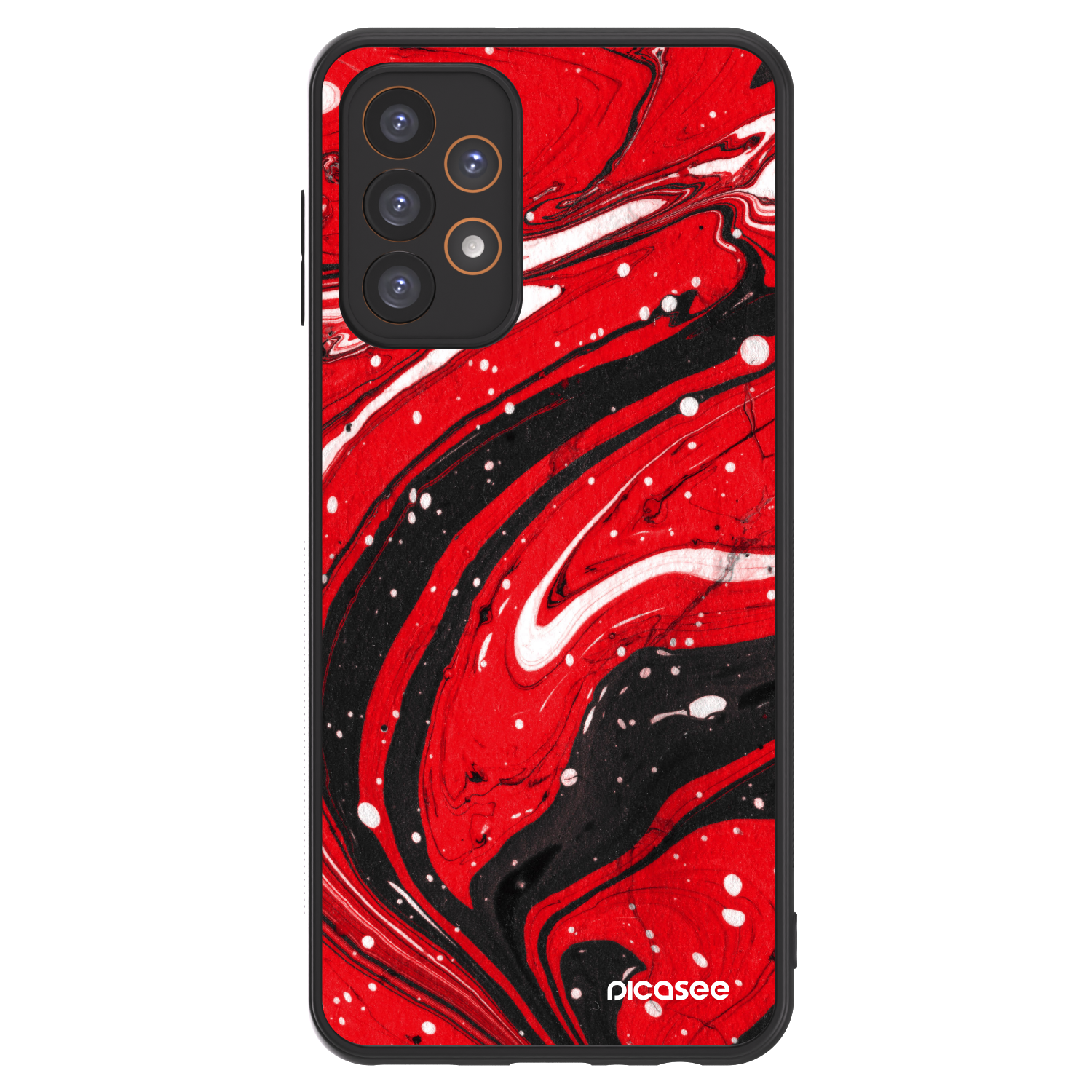 Picasee ULTIMATE CASE Samsung Galaxy A23 A236B 5G - készülékre - Red black