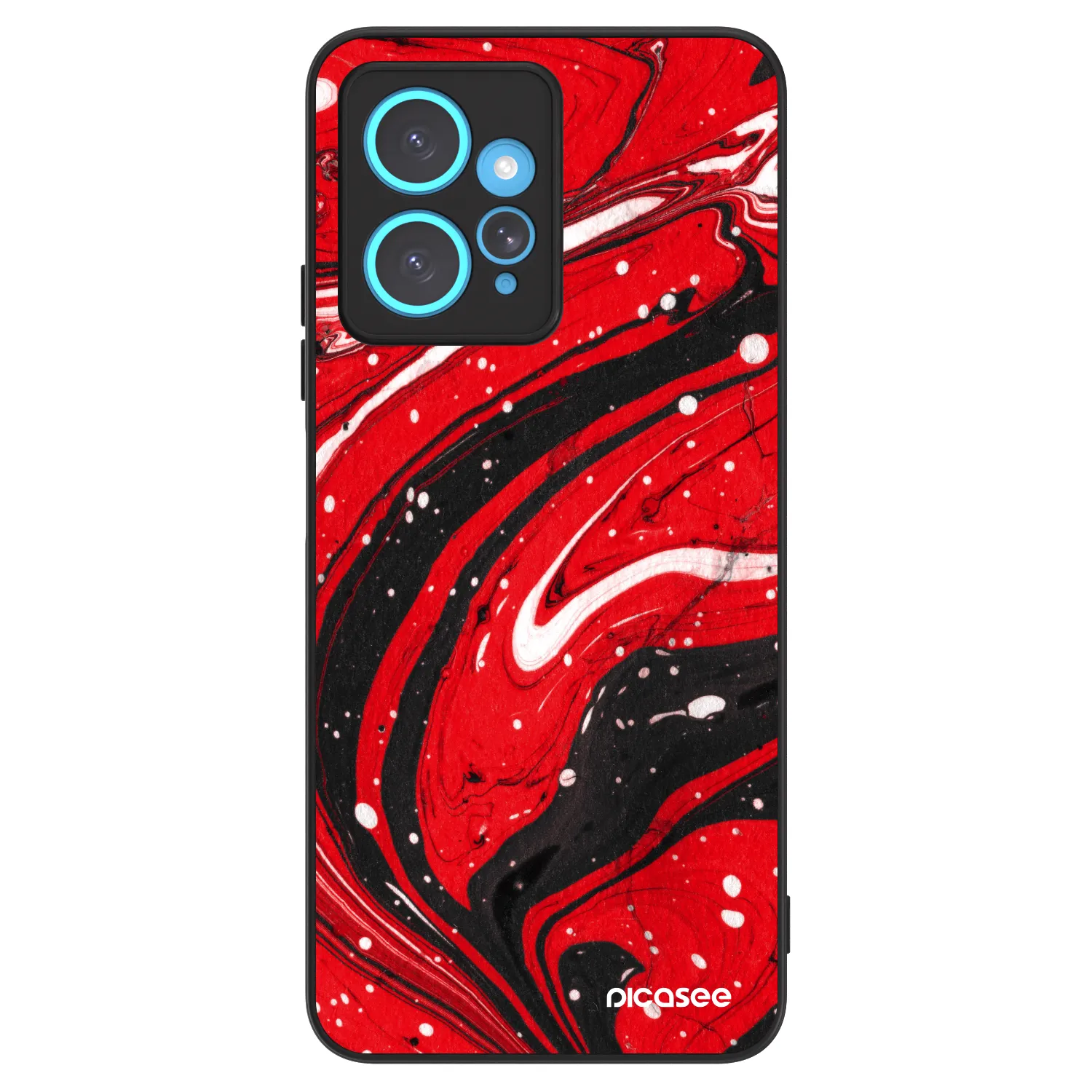 Picasee ULTIMATE CASE Xiaomi Redmi Note 12 4G - készülékre - Red black