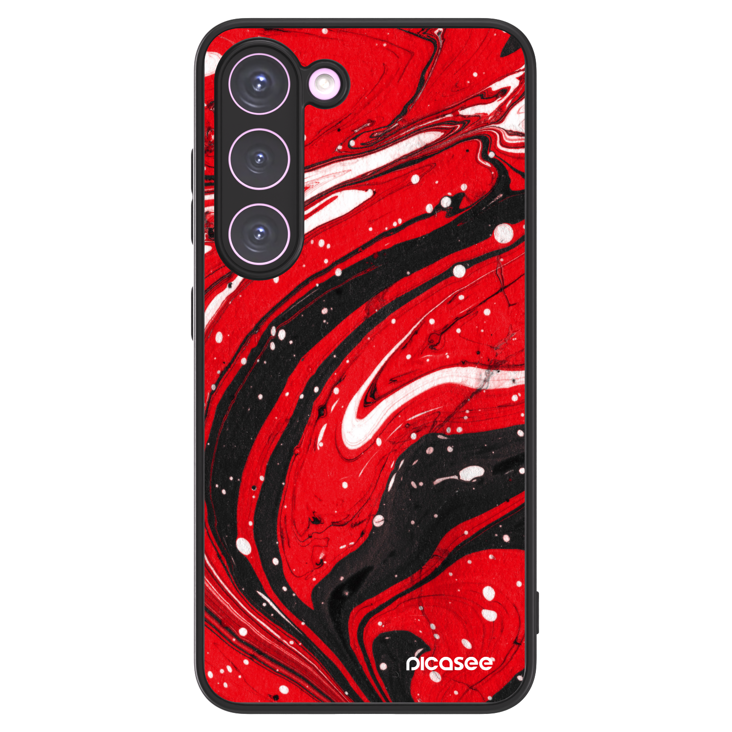 Picasee ULTIMATE CASE PowerShare Samsung Galaxy S23 5G - készülékre - Red black