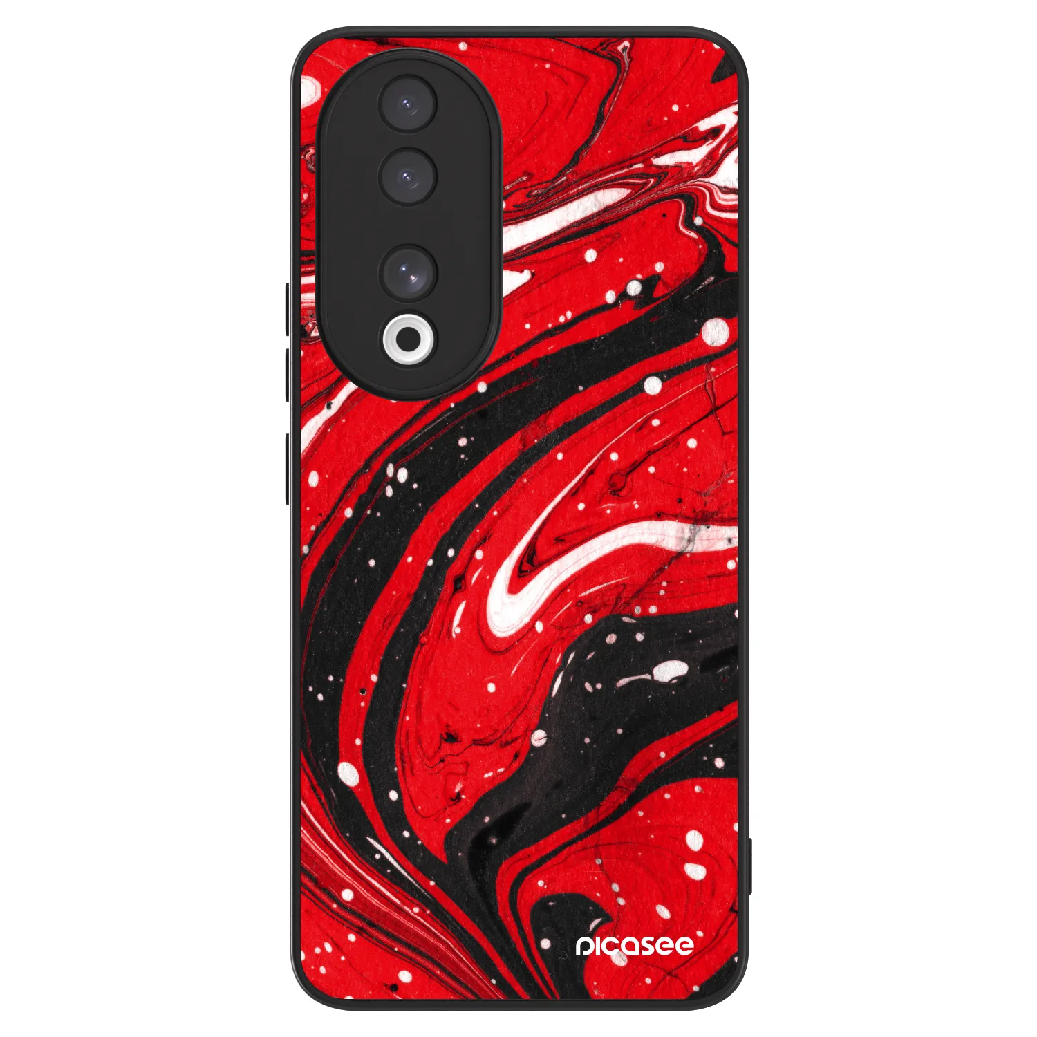 Picasee ULTIMATE CASE Honor 90 5G - készülékre - Red black