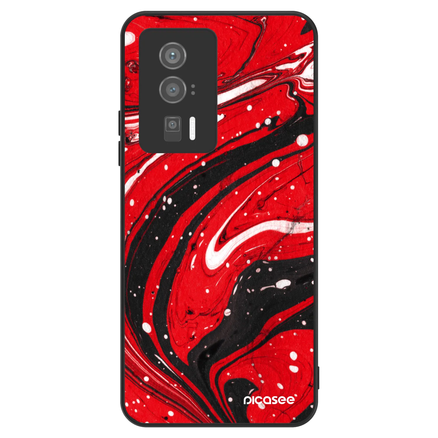 Picasee ULTIMATE CASE Xiaomi Poco F5 Pro 5G - készülékre - Red black
