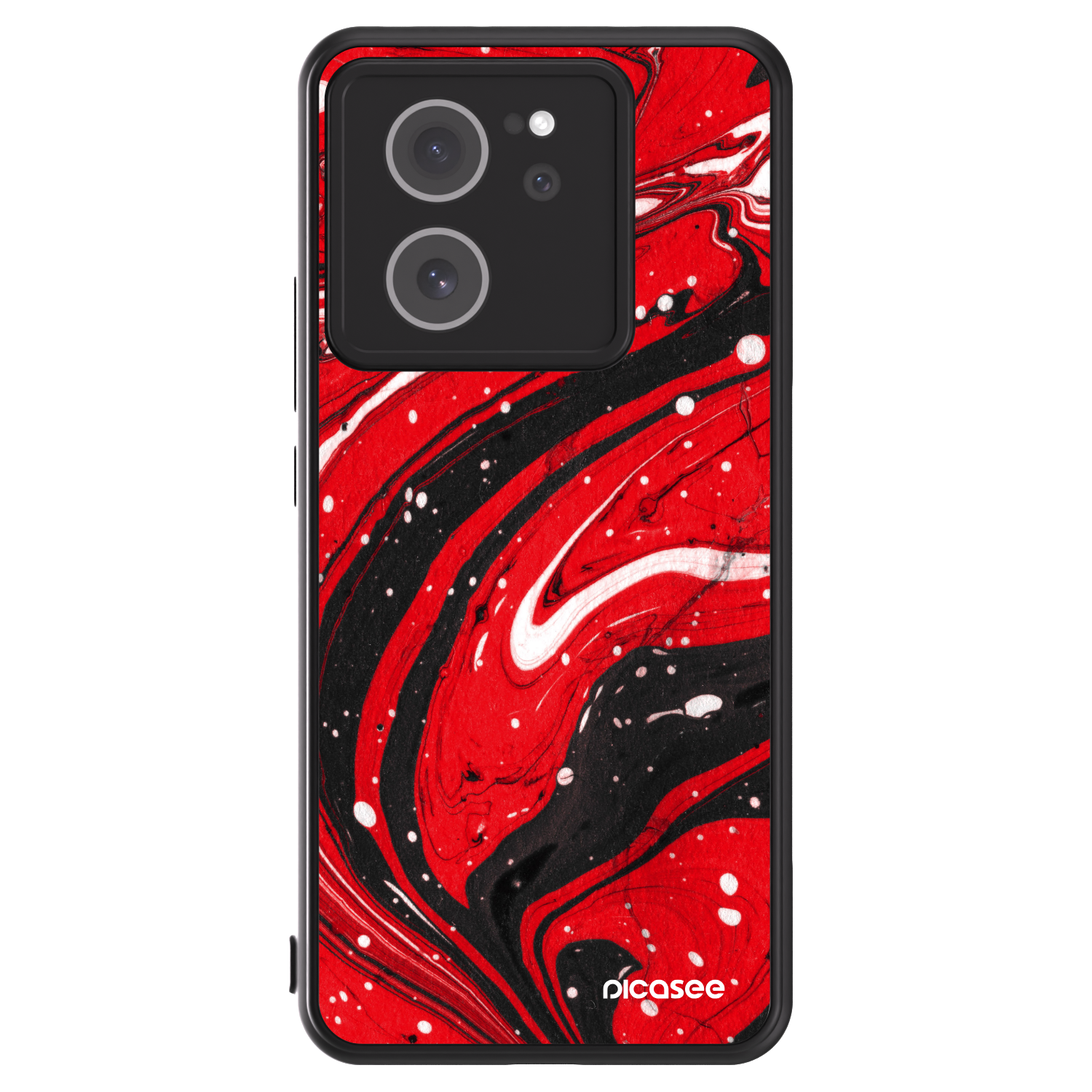 Picasee ULTIMATE CASE Xiaomi 13T Pro - készülékre - Red black