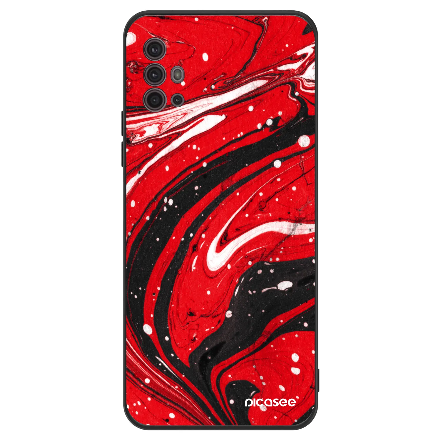 Picasee ULTIMATE CASE Motorola Moto G30 - készülékre - Red black