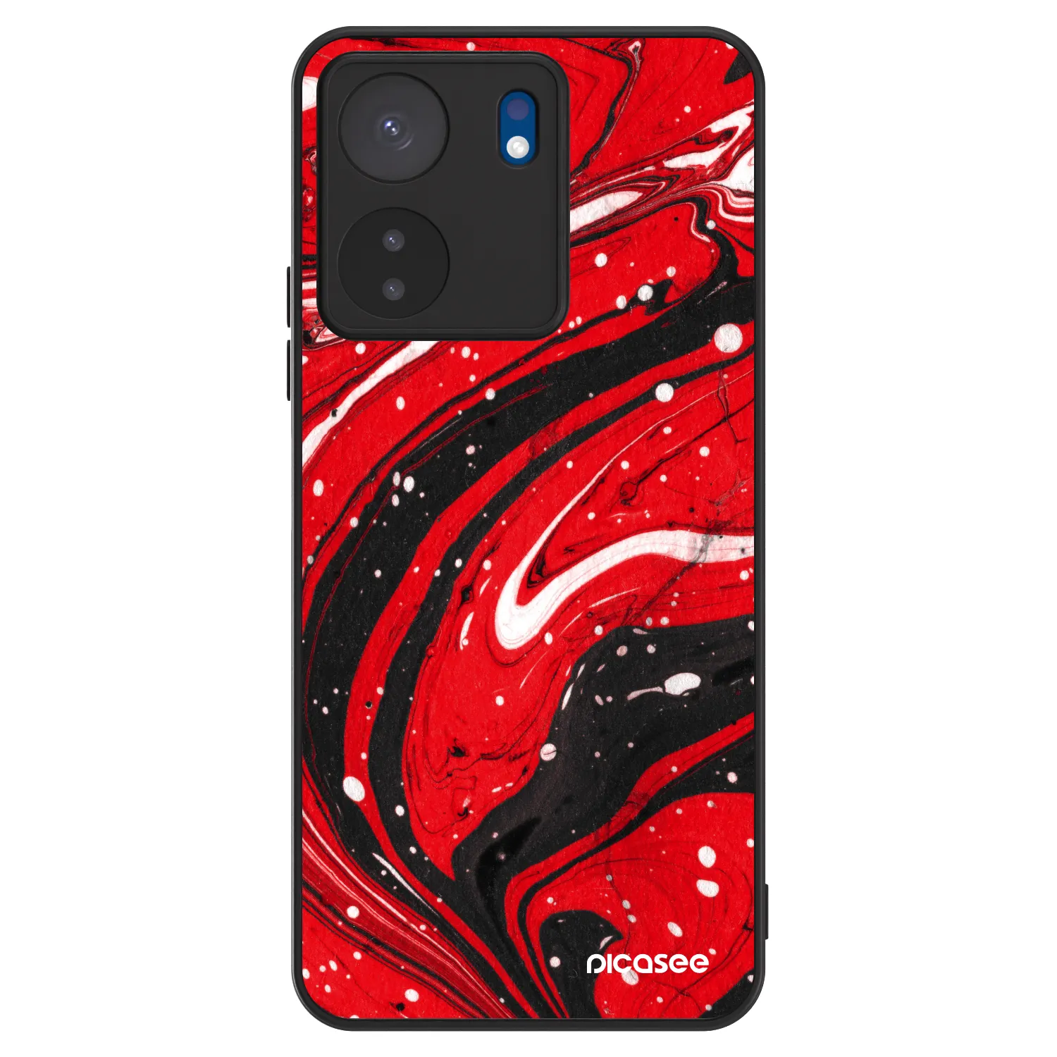 Picasee ULTIMATE CASE Xiaomi Redmi 13C 4G - készülékre - Red black