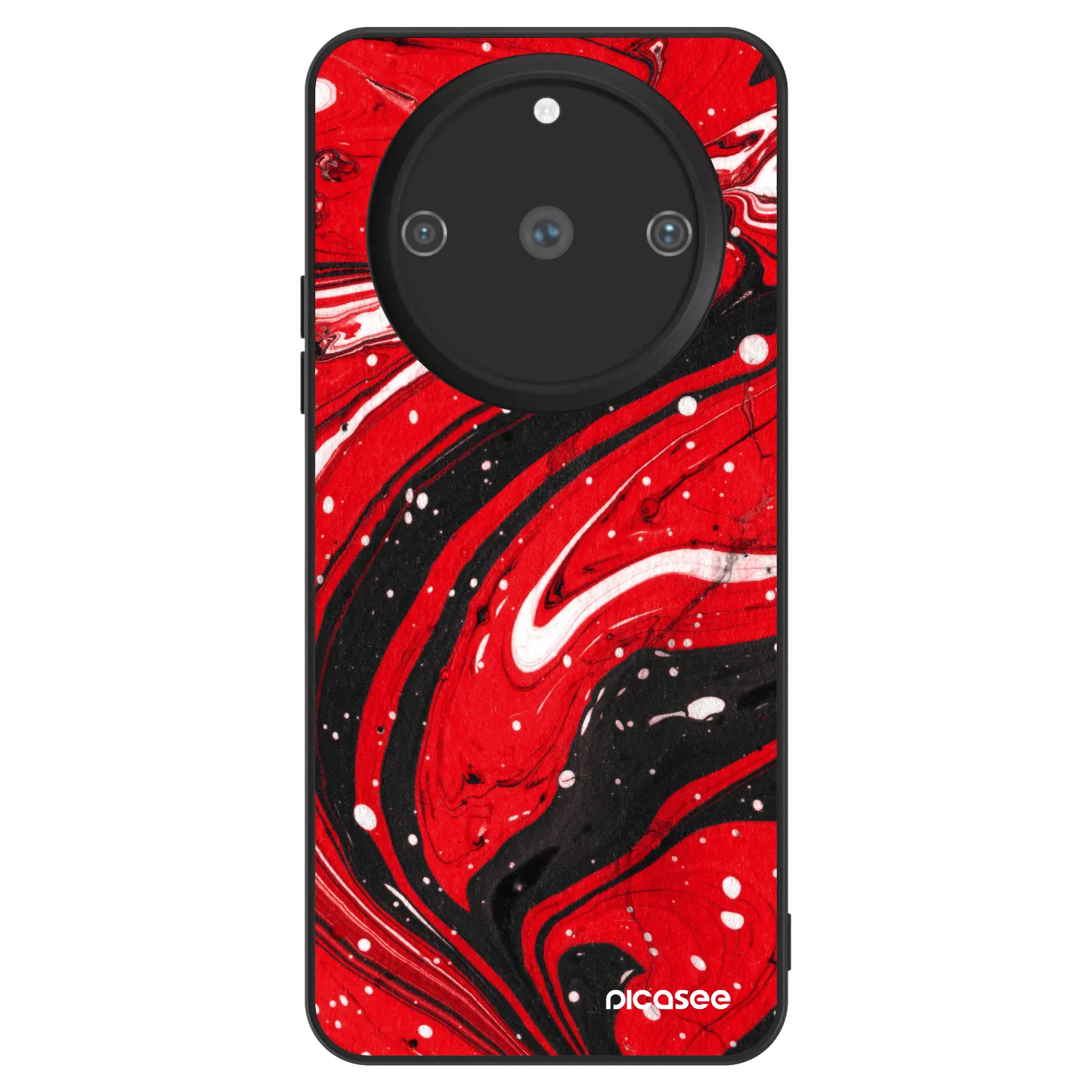 Picasee ULTIMATE CASE Realme 11 Pro+ - készülékre - Red black