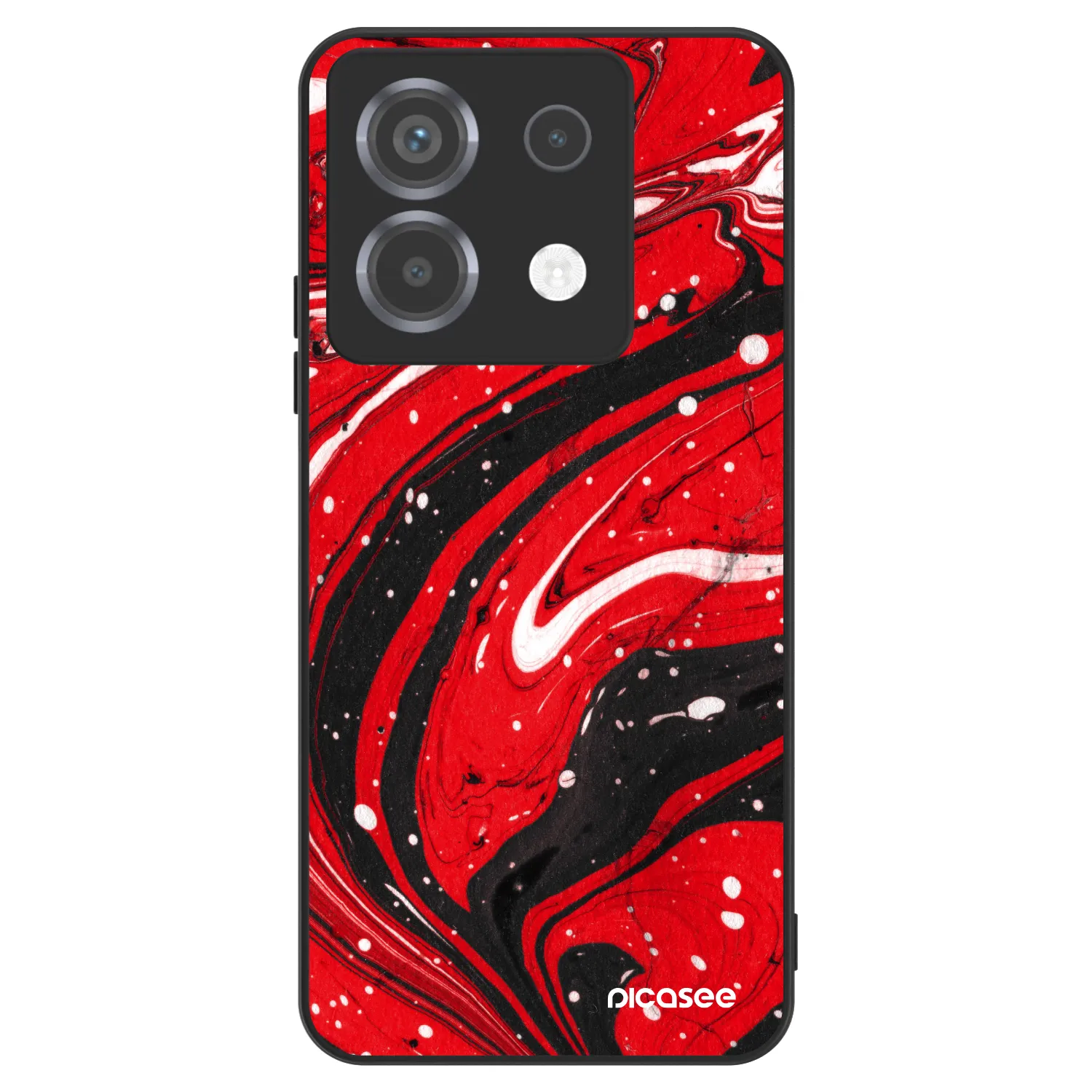 Picasee ULTIMATE CASE Xiaomi Poco X6 - készülékre - Red black