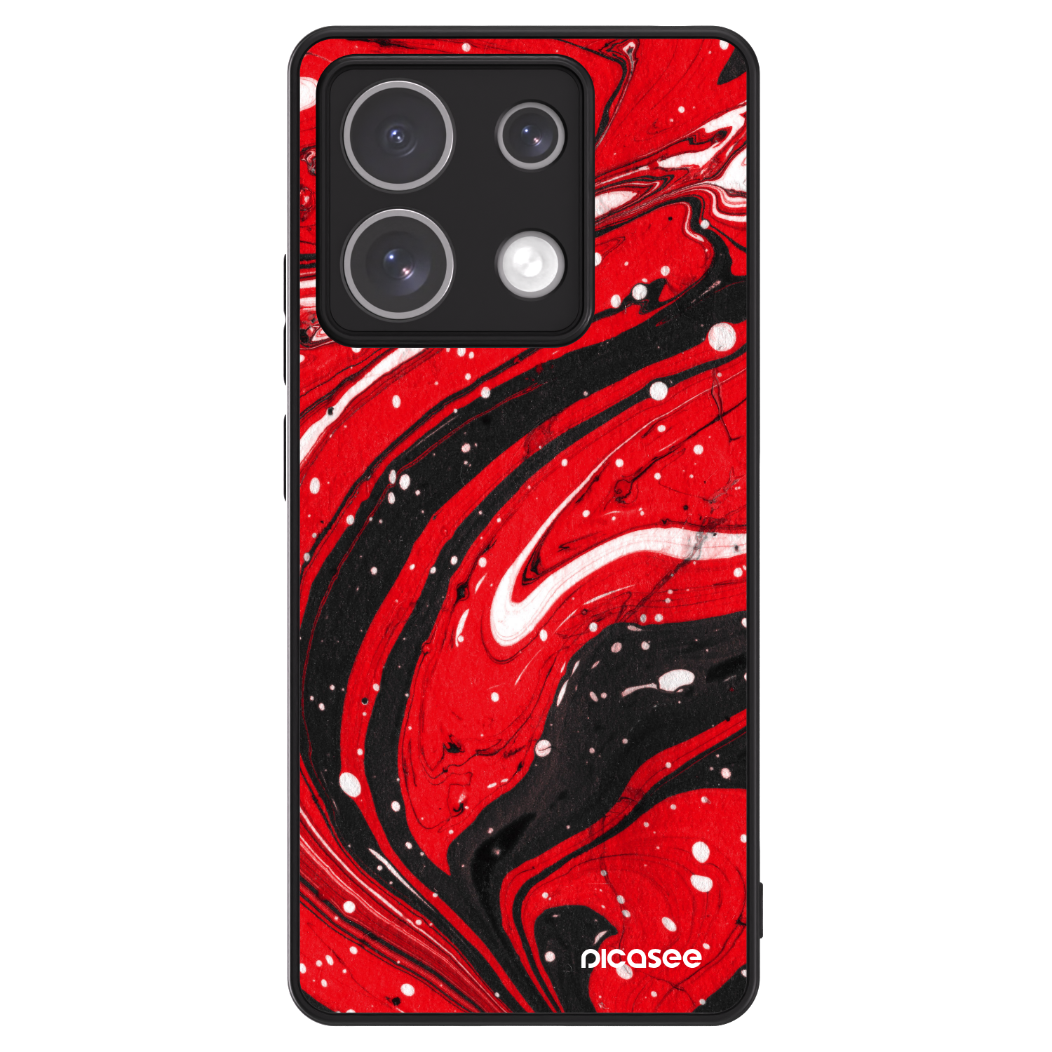Picasee ULTIMATE CASE Xiaomi Redmi Note 13 5G - készülékre - Red black